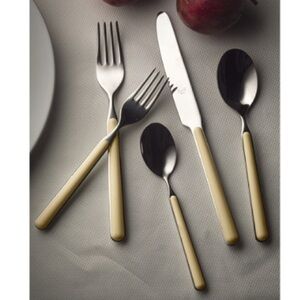 Mepra FANTASIA 5 pcs flatware set in Vanilla #2